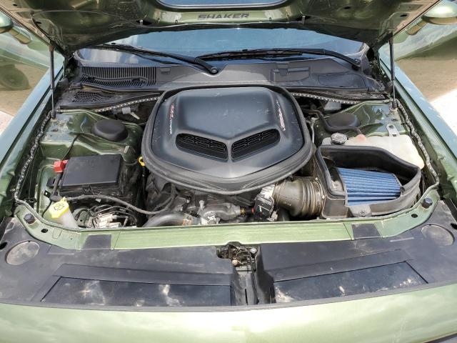 2C3CDZFJ1NH241837 - 2022 DODGE CHALLENGER R/T SCAT PACK GREEN photo 11
