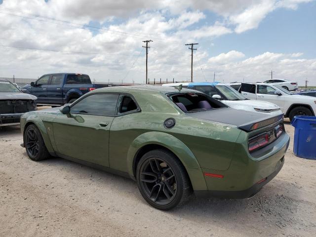 2C3CDZFJ1NH241837 - 2022 DODGE CHALLENGER R/T SCAT PACK GREEN photo 2