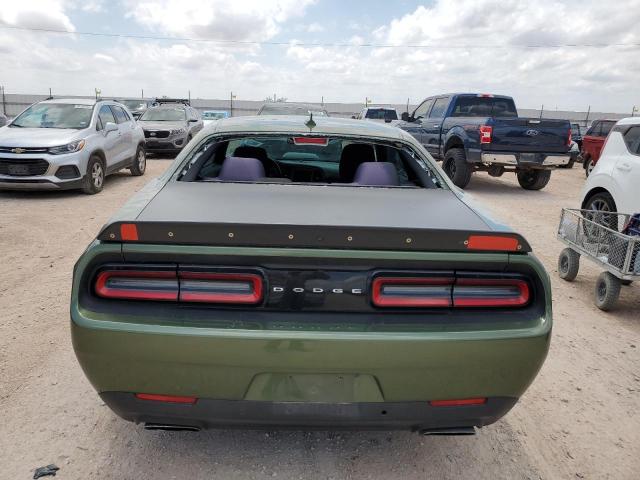 2C3CDZFJ1NH241837 - 2022 DODGE CHALLENGER R/T SCAT PACK GREEN photo 6
