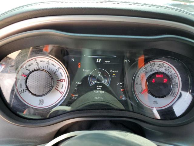 2C3CDZFJ1NH241837 - 2022 DODGE CHALLENGER R/T SCAT PACK GREEN photo 9