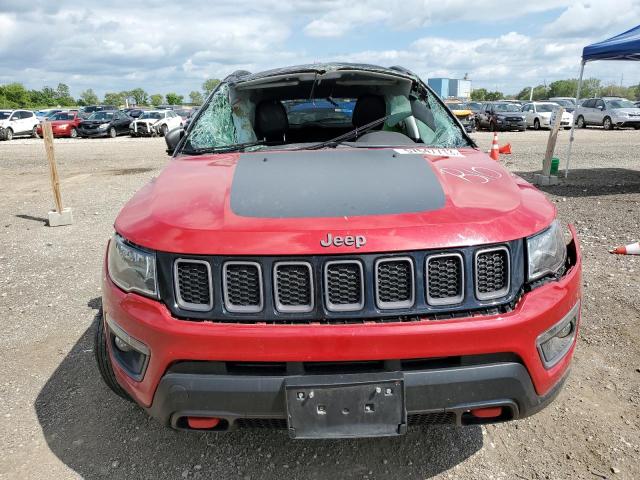 3C4NJDDBXJT451771 - 2018 JEEP COMPASS TRAILHAWK RED photo 5