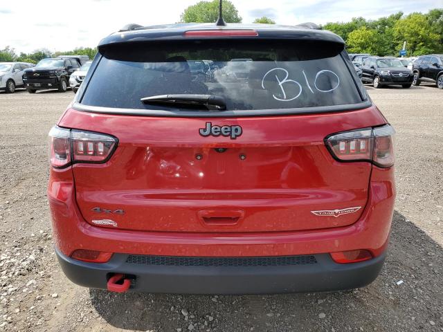 3C4NJDDBXJT451771 - 2018 JEEP COMPASS TRAILHAWK RED photo 6