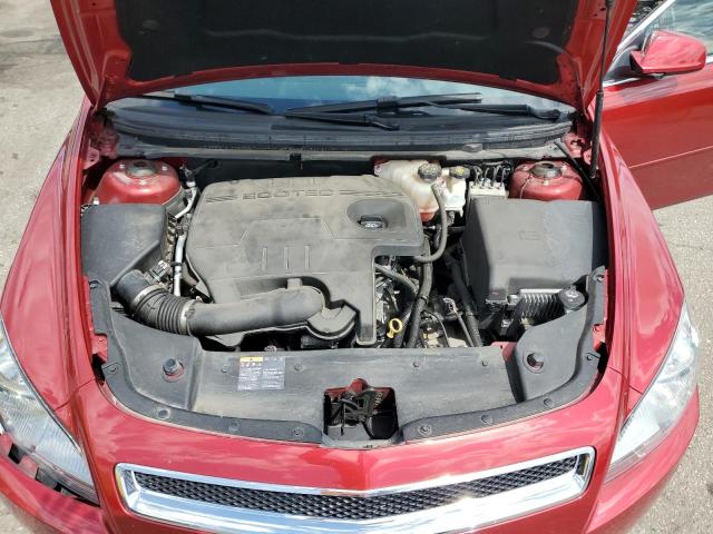 1G1ZC5E00CF243189 - 2012 CHEVROLET MALIBU 1LT წითელი ფოტო 11