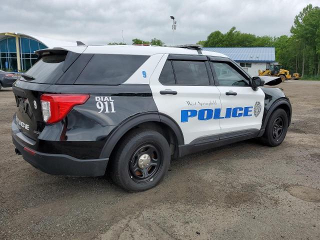 1FM5K8AB4PGB99453 - 2023 FORD EXPLORER POLICE INTERCEPTOR 双色 照片 3