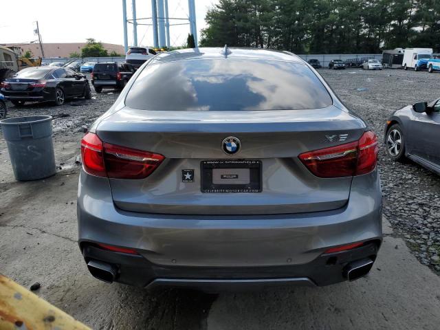 5UXKU2C37H0X47863 - 2017 BMW X6 XDRIVE35I GRAY photo 6