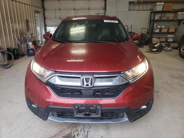 2HKRW1H84HH520013 - 2017 HONDA CR-V EXL RED photo 5