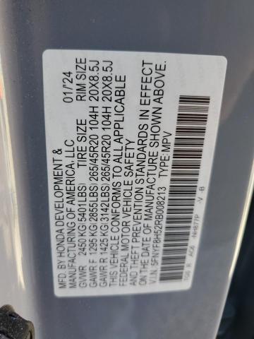 5FNYF8H52RB008213 - 2024 HONDA PASSPORT EXL فيروزي صورة 14