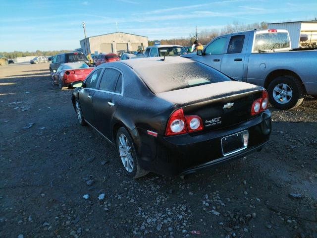 1G1ZE5E74BF279442 - 2011 CHEVROLET MALIBU LTZ BLACK photo 3