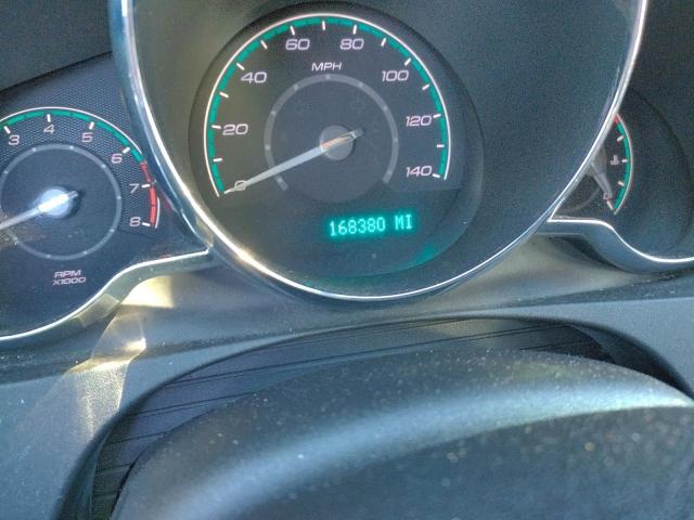 1G1ZE5E74BF279442 - 2011 CHEVROLET MALIBU LTZ შავი ფოტო 8