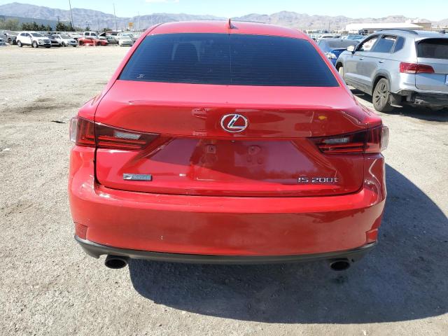 JTHBA1D2XG5014460 - 2016 LEXUS IS 200T RED photo 6