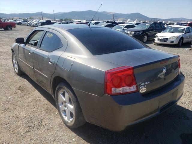 2B3CK3CV3AH240593 - 2010 DODGE CHARGER SXT GRAY photo 3