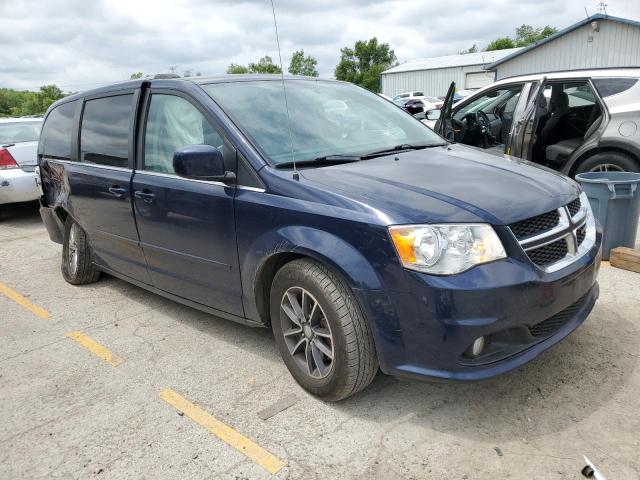 2C4RDGCG0HR696227 - 2017 DODGE GRAND CARA SXT BLUE photo 4