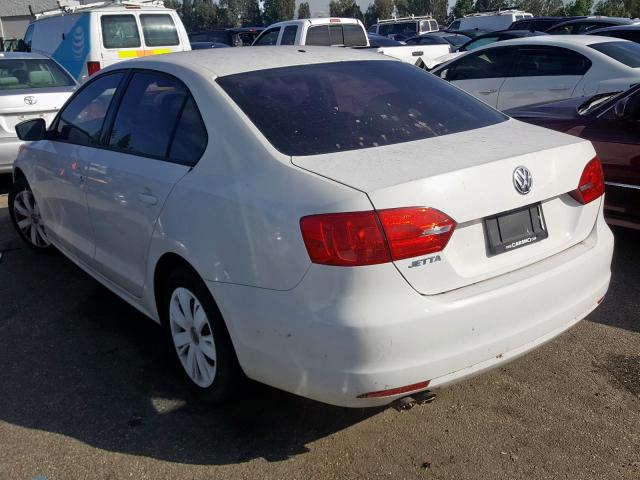 3VW2K7AJ4CM353682 - 2012 VOLKSWAGEN JETTA BASE  ფოტო 3