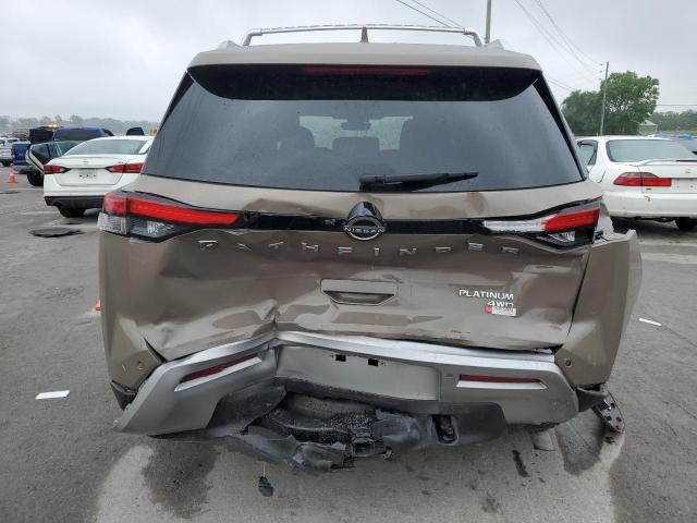 5N1DR3DJ7PC258256 - 2023 NISSAN PATHFINDER PLATINUM Qəhvəyi foto 6