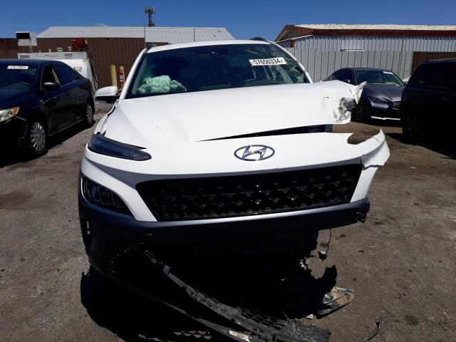 KM8K53A3XPU048513 - 2023 HYUNDAI KONA LIMITED WHITE photo 5