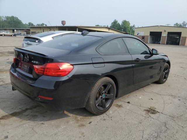 WBA3N9C54FK247736 - 2015 BMW 428 XI BLACK photo 3