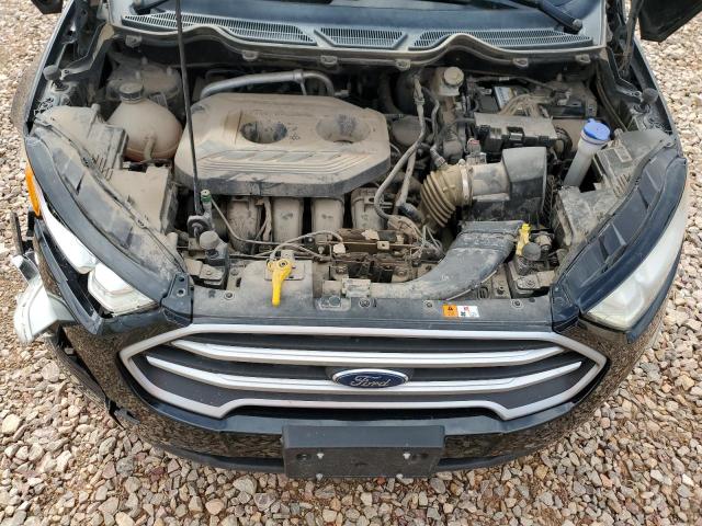 MAJ6S3GL6KC305595 - 2019 FORD ECOSPORT SE შავი ფოტო 12