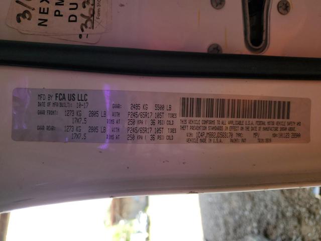 1C4PJMBB2JD569170 - 2018 JEEP CHEROKEE TRAILHAWK WHITE photo 14