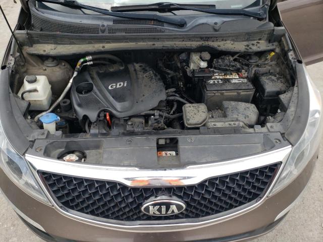 KNDPB3AC1F7735413 - 2015 KIA SPORTAGE LX BROWN photo 11