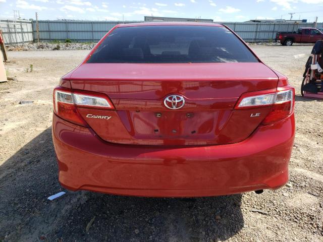 4T1BF1FK1EU794976 - 2014 TOYOTA CAMRY L RED photo 6