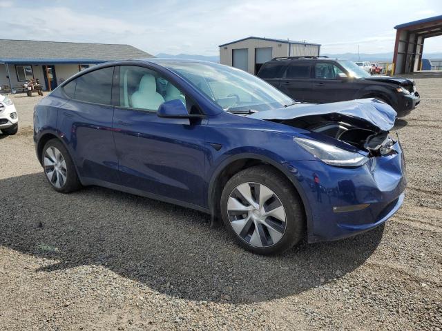 7SAYGDEE1PF841429 - 2023 TESLA MODEL Y ლურჯი ფოტო 4