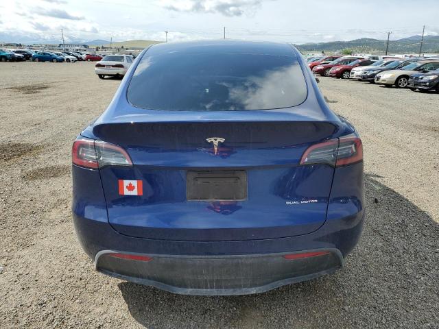 7SAYGDEE1PF841429 - 2023 TESLA MODEL Y ლურჯი ფოტო 6