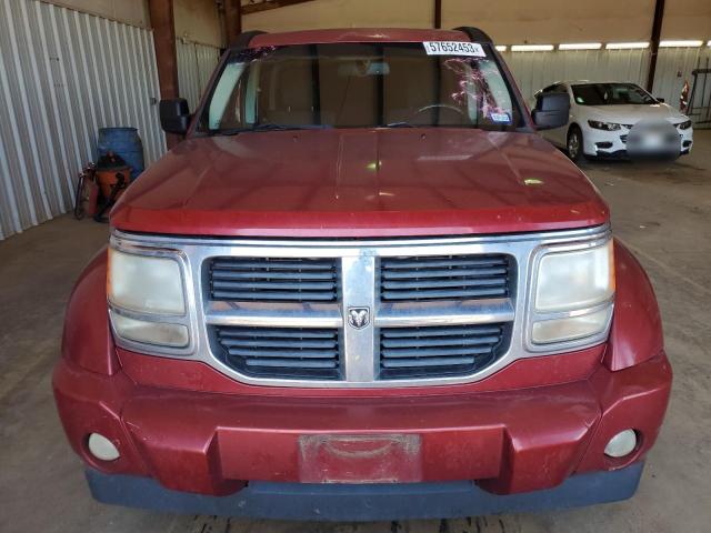 1D8GT58K17W723972 - 2007 DODGE NITRO SLT RED photo 5