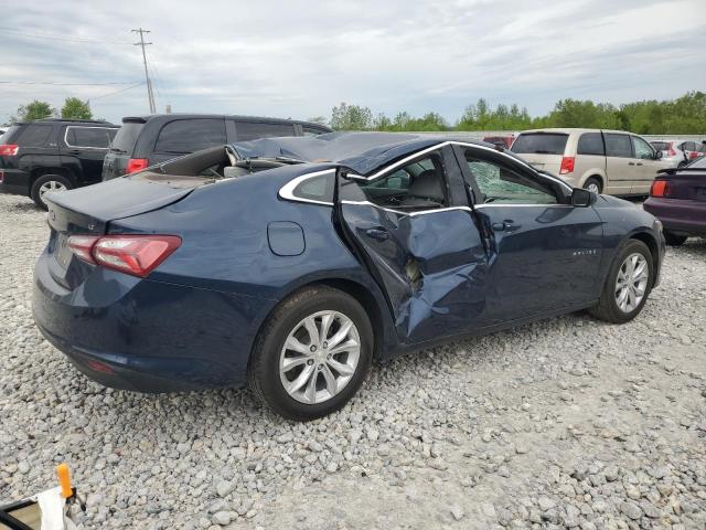 1G1ZD5ST0LF059253 - 2020 CHEVROLET MALIBU LT BLUE photo 3