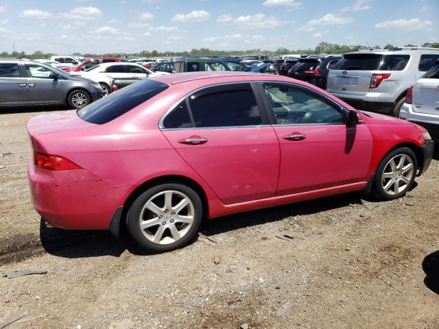 JH4CL96884C034938 - 2004 ACURA TSX RED photo 3