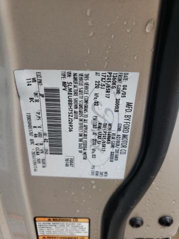 5LMEU88H75ZJ26936 - 2005 LINCOLN AVIATOR ვერცხლისფერი ფოტო 13