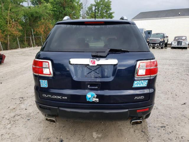5GZEV23727J113494 - 2007 SATURN OUTLOOK XR BLUE photo 6