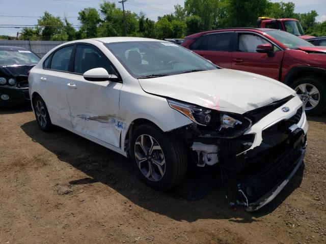 3KPF24AD6LE219747 - 2020 KIA FORTE FE WHITE photo 4