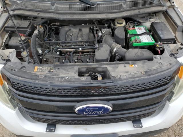 1FM5K8AR9EGA09298 - 2014 FORD EXPLORER POLICE INTERCEPTOR 白色 照片 12