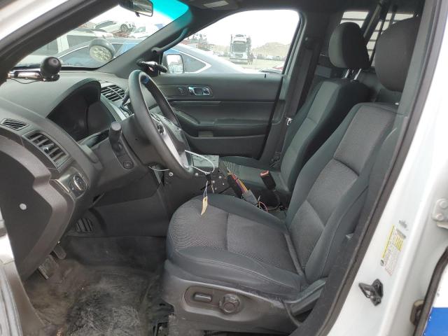 1FM5K8AR9EGA09298 - 2014 FORD EXPLORER POLICE INTERCEPTOR 白色 照片 7