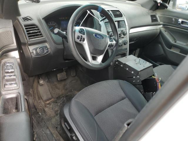 1FM5K8AR9EGA09298 - 2014 FORD EXPLORER POLICE INTERCEPTOR 白色 照片 8