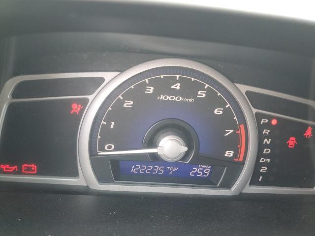 2HGFG12828H579452 - 2008 HONDA CIVIC EX SILVER photo 9