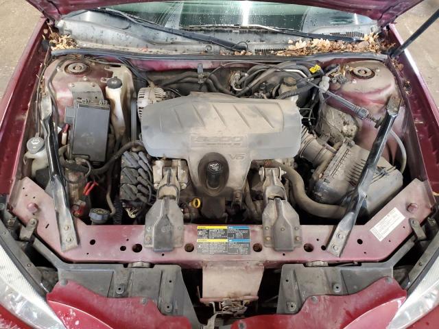 2G2WP552581164877 - 2008 PONTIAC GRAND PRIX 勃艮第红 照片 11