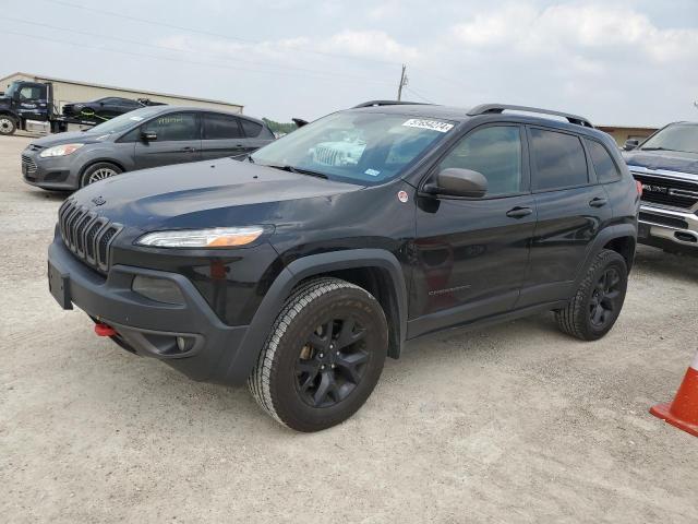 1C4PJMBS4GW220847 - 2016 JEEP CHEROKEE TRAILHAWK BLACK photo 1