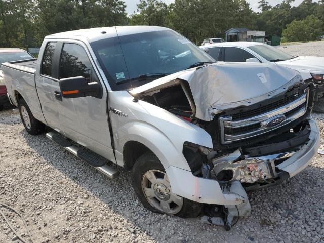 1FTEX1CM8EFB00776 - 2014 FORD F150 SUPER CAB SILVER photo 4