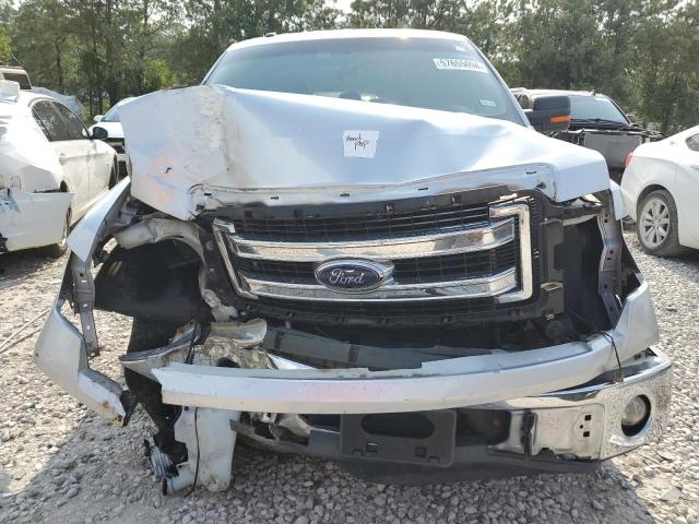 1FTEX1CM8EFB00776 - 2014 FORD F150 SUPER CAB SILVER photo 5