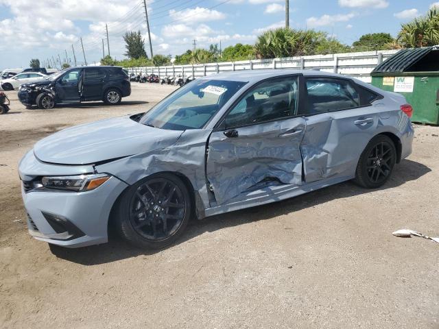 2HGFE2F54RH581104 - 2024 HONDA CIVIC SPORT GRAY photo 1