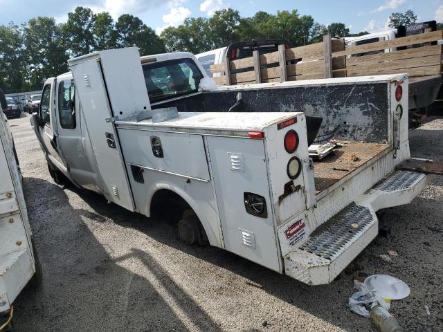 1FDSX20538EB24821 - 2008 FORD F250 SUPER DUTY WHITE photo 2