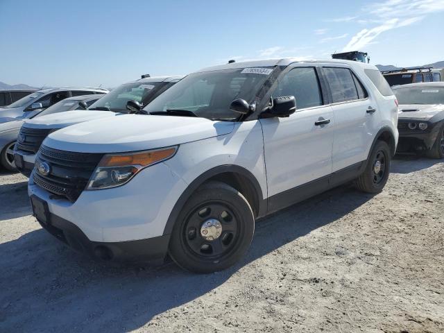 1FM5K8AR6EGA75906 - 2014 FORD EXPLORER POLICE INTERCEPTOR WHITE photo 1