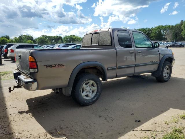 5TBBT4412YS064438 - 2000 TOYOTA TUNDRA ACCESS CAB ნაცრისფერი ფოტო 3