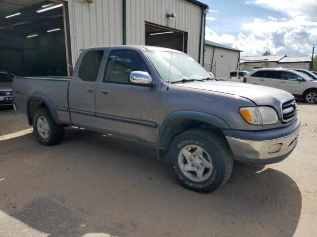 5TBBT4412YS064438 - 2000 TOYOTA TUNDRA ACCESS CAB ნაცრისფერი ფოტო 4