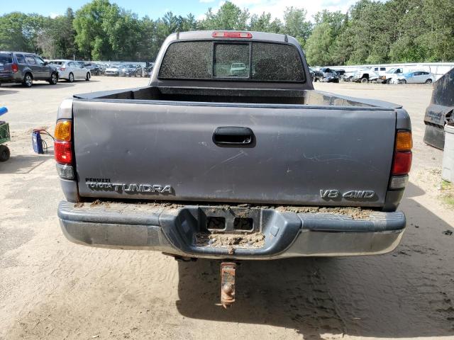 5TBBT4412YS064438 - 2000 TOYOTA TUNDRA ACCESS CAB ნაცრისფერი ფოტო 6