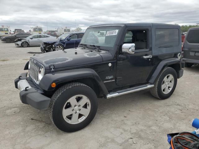 1J4AA5D13AL187133 - 2010 JEEP WRANGLER SAHARA BLACK photo 1