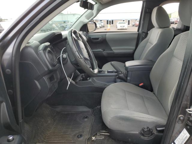 5TFSX5EN3HX052733 - 2017 TOYOTA TACOMA ACCESS CAB გრაფიტი ფოტო 7