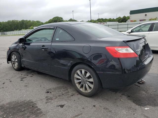 2HGFG12809H533863 - 2009 HONDA CIVIC EX BLACK photo 2