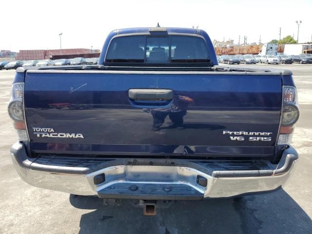 3TMKU4HNXCM032198 - 2012 TOYOTA TACOMA DOUBLE CAB PRERUNNER LONG BED BLUE photo 6